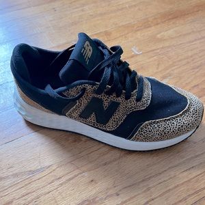 New Balance X-70 Sneakers. Spotted Print.